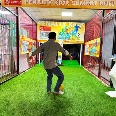 Good price Interactive Football Penalty Challenge Machine with Smart Goalkeeper and High-Speed Tracking System for 1-4 Players online