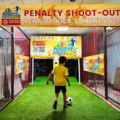 Good price Professional Interactive Penalty Kick Football Simulator with High-Strength Iron Frame and HD Screen Display for 1-4 Players online