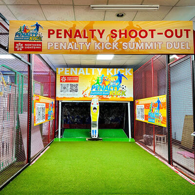 Good price Interactive Goalkeeper Challenge Game with High-strength Iron Frame and HD Screen Display for 1-4 Players online