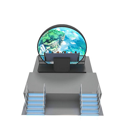 Quality Durable Dome Theater with Fiberglass Structure for More than 10 Passengers and 1-Year Warranty factory