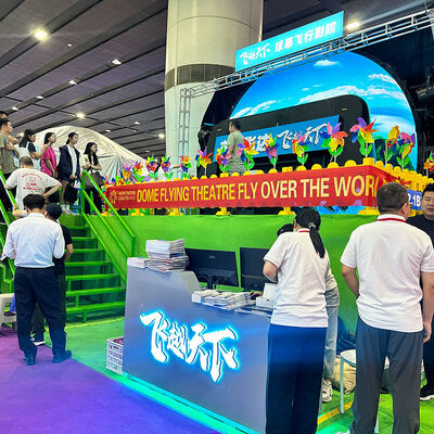 Quality Premium Dome Theater with 360-Degree Cinematic Experience and Motion Seats for Over 10 Passengers factory