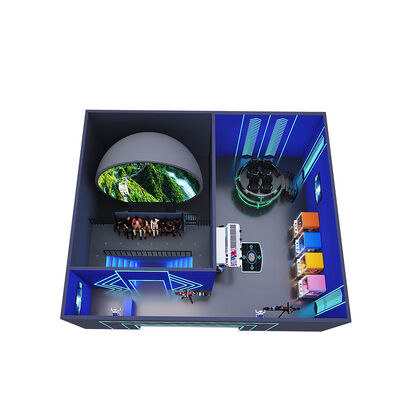 Quality High-ROI Dome Theater with 360-Degree Cinematic Experience for More Than 10 Passengers and 1-Year Warranty factory