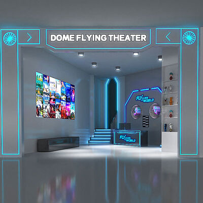 Quality Heavy-Duty Dome Theater with Metal Frame for More than 10 Passengers and 1-Year Warranty factory