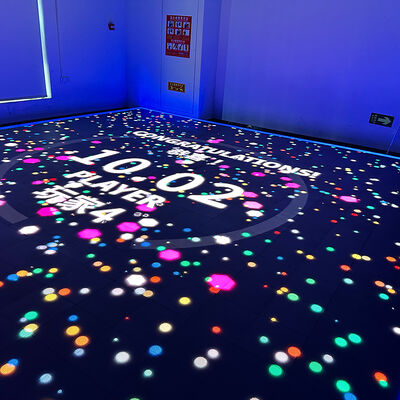 Quality Aurora Motion XR Interactive LED Floor Game with 1-6 Players Multiplayer Game Modes and 86-inch Large Screen factory