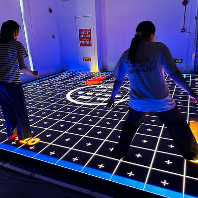 Good price Interactive LED Floor Game System with 6 Selectable Games, 86-inch Large Screen, and Multiplayer Team Battle Modes online