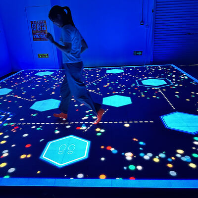 Quality Interactive LED Floor Game with 86-inch Large Screen and 6 Popular Games for High-Capacity Commercial Venues factory