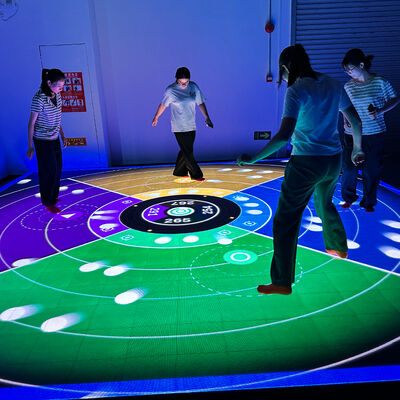 Good price Aurora Motion XR Interactive LED Floor Game System with 6 out of 10 Popular Games, 5m*5m 50/55-inch Screen & 100-500kg Capacity online