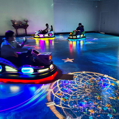 Good price Commercial Interactive Projection Kart System with Customized Layout 8 Built-in Games and 36V Battery online
