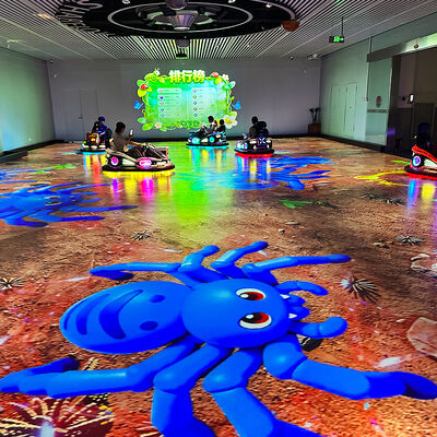 Good price Interactive Projection Kart System with 6000 Lumens Projectors, 8 Built-in Games, and Customized Space for Indoor Playgrounds online