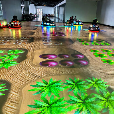 Quality Custom Projection Kart System with 8 Built-in Games and 36V Battery for Indoor Amusement Parks factory