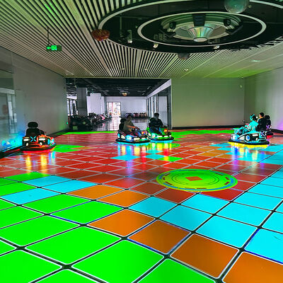Quality Interactive Projection Drift Kart System with 36V Battery, 8 Built-in Games, and Customized Space Requirement for Indoor Amusement Parks factory