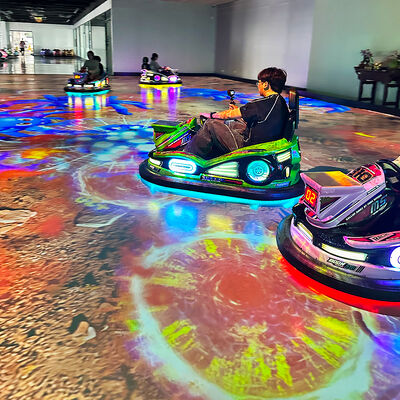 Good price Customized Layout Ground Projection Kart System with 36V Battery and 8 Built-in Games for Indoor Entertainment online