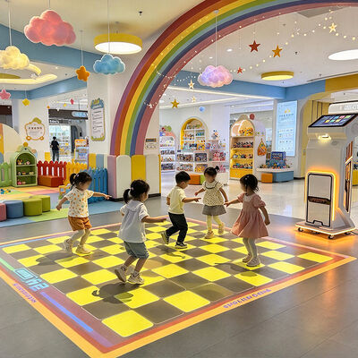 Quality All-in-One Interactive Floor Projector with Radar Sensor and Mobile Interactive Floor Projection System Design factory