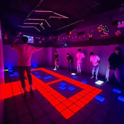 Quality Modular Interactive LED Floor with 280+ Game Levels and RGB Color for Custom Venue Layouts factory