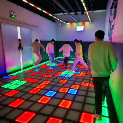 Good price Touch-Sensitive Multiplayer Interactive LED Floor with 280 Game Levels for Active Game LED Floor Challenges online