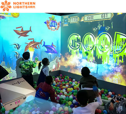 2500 Lumens Smashing Ball Interactive Projector Game System